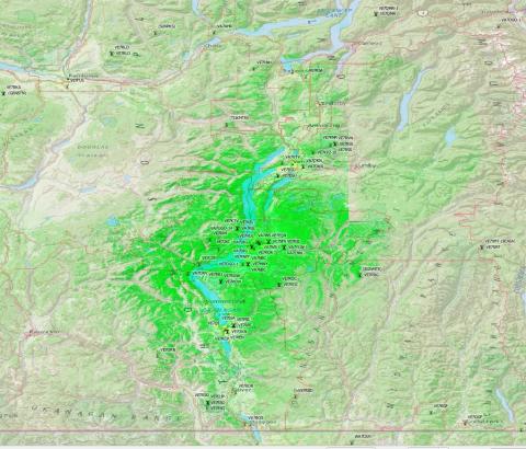 repeater coverage